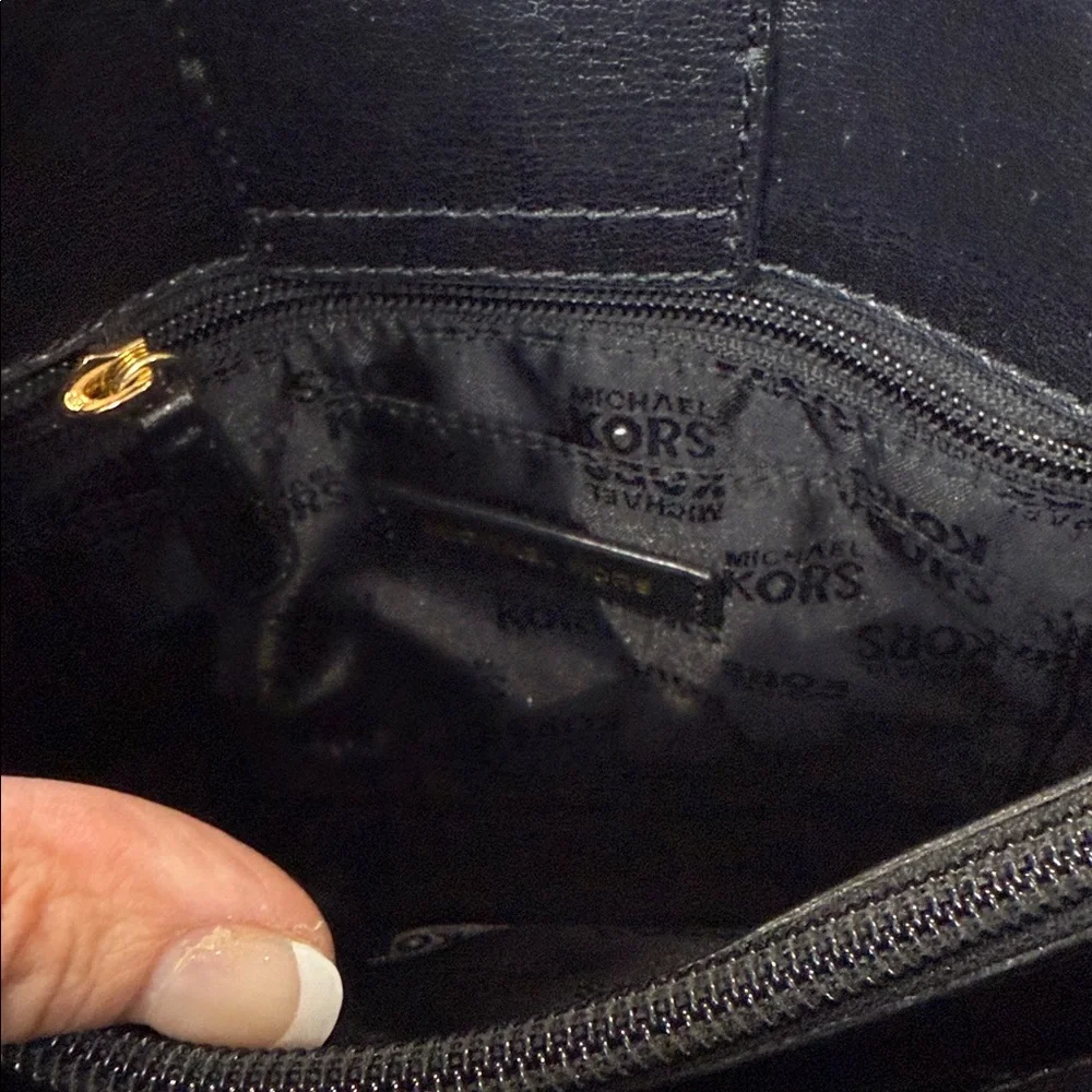 Michael Kors  Black Leather Crossbody - NWOT